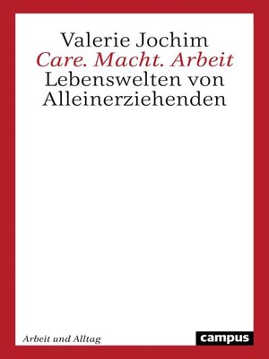 cover image of Care. Macht. Arbeit